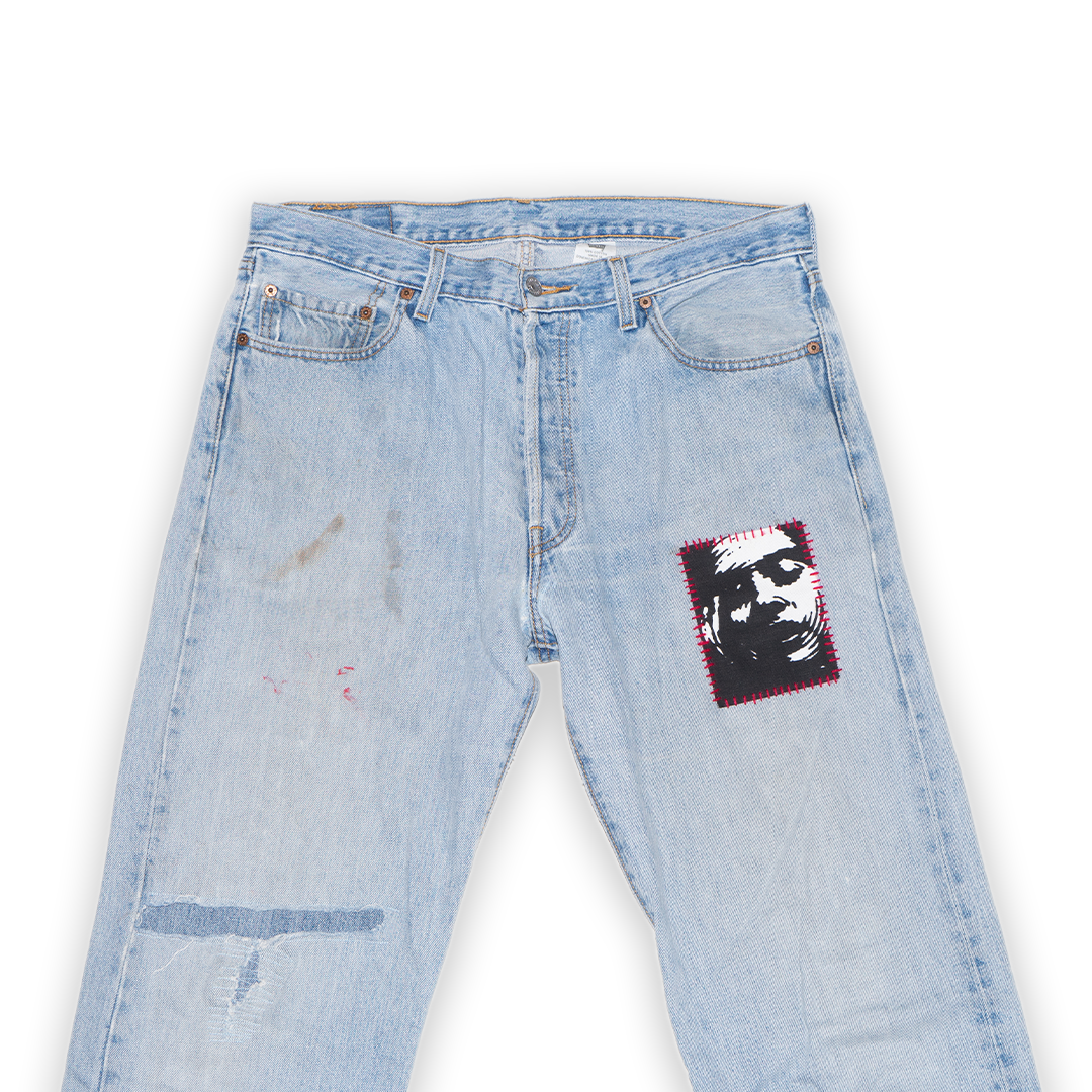 levis 501 - stenwreth x walkendorff - y2k paper tag - 36x34