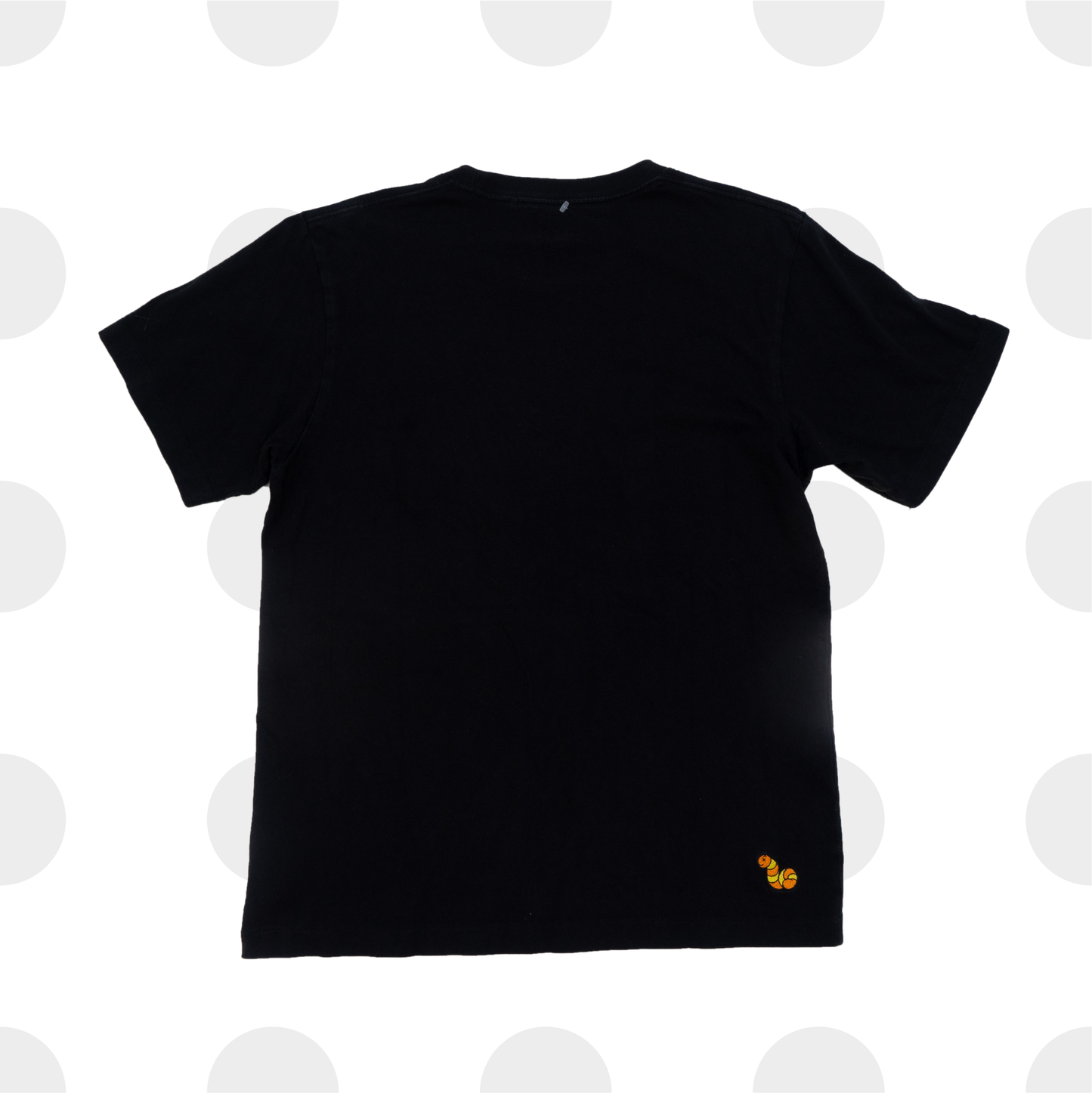 uniqlo X kaws X sesame street - t-shirt - black - medium - back