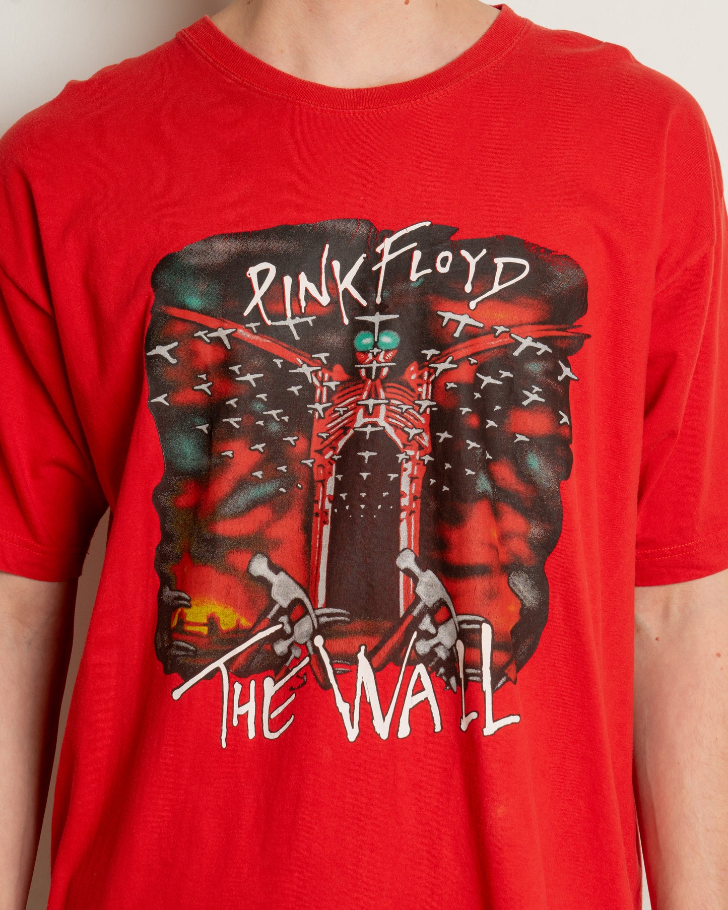 pink floyd bootleg - red - t-shirt - xxl