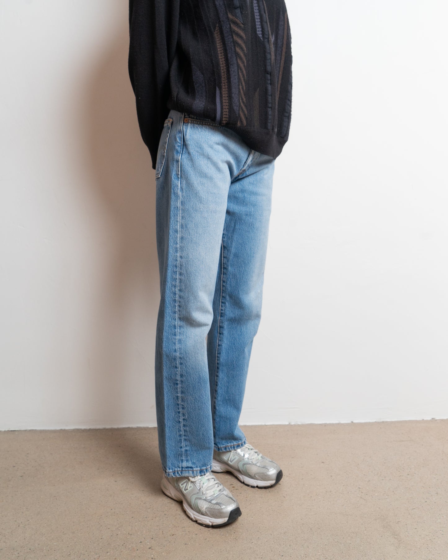 2002 levis 501 - mid blue - jeans - 27x30