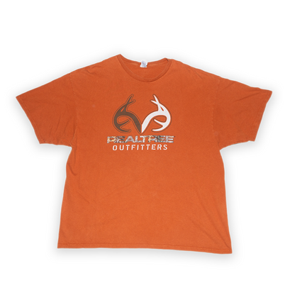 real tree 30 years anniversary - orange - t-shirt - xxl