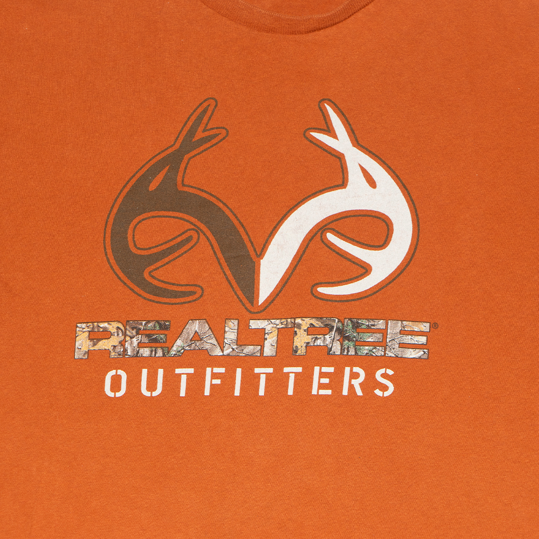 real tree 30 years anniversary - orange - t-shirt - xxl