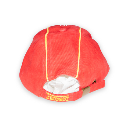 90s ferrari hat - "ferrari red" - one size