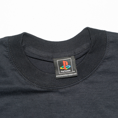 vintage - playstation - ridge racer - t-shirt - black - large