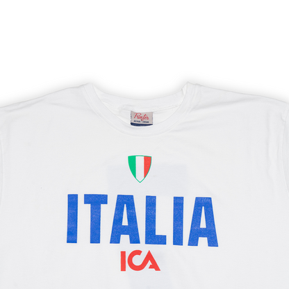 ica / Italia no. 7 - t-shirt - white - l - front details