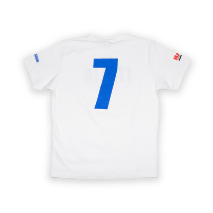 ica / Italia no. 7 - t-shirt - white - l - back