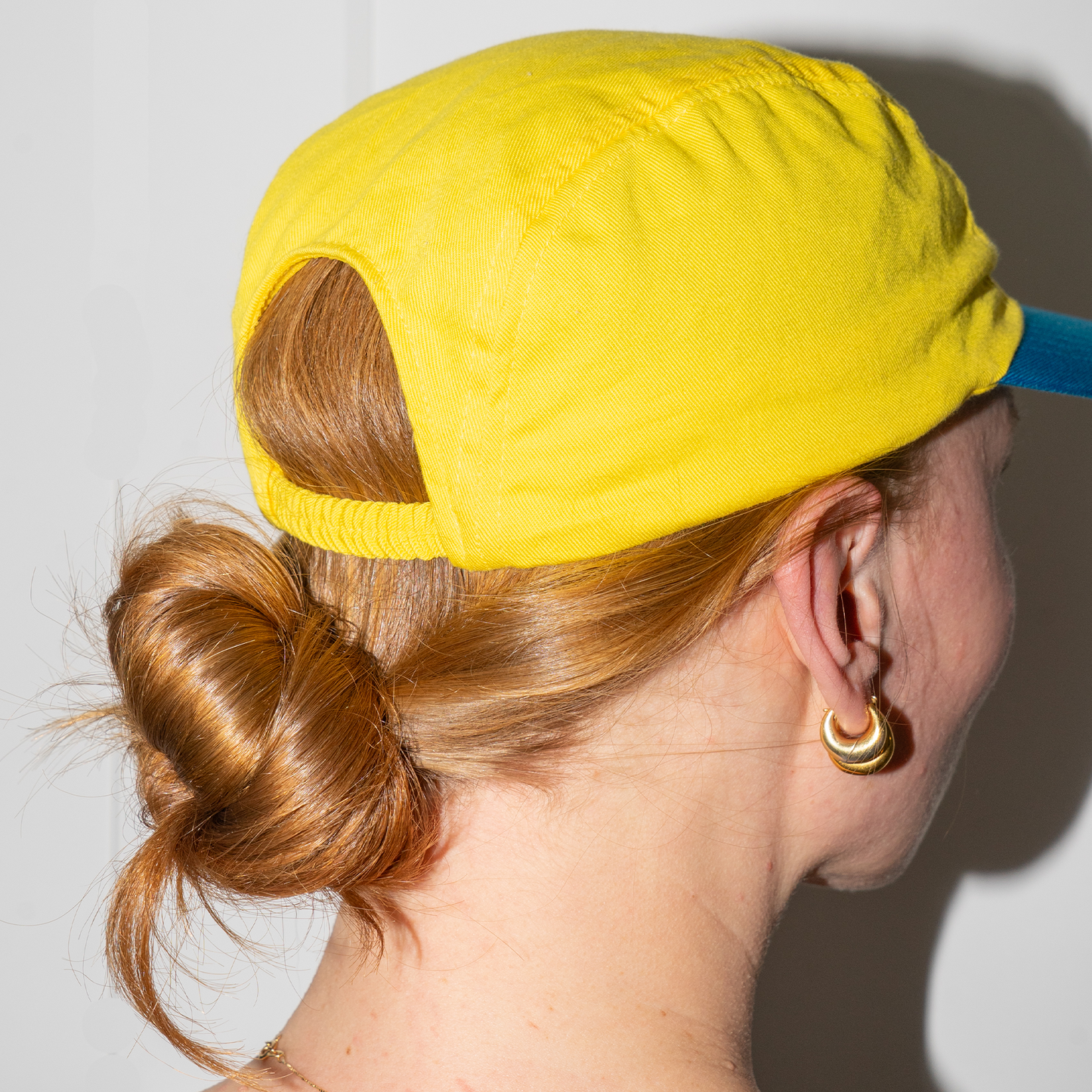 1999 tweety looney tunes - cap - yellow/blue - one size