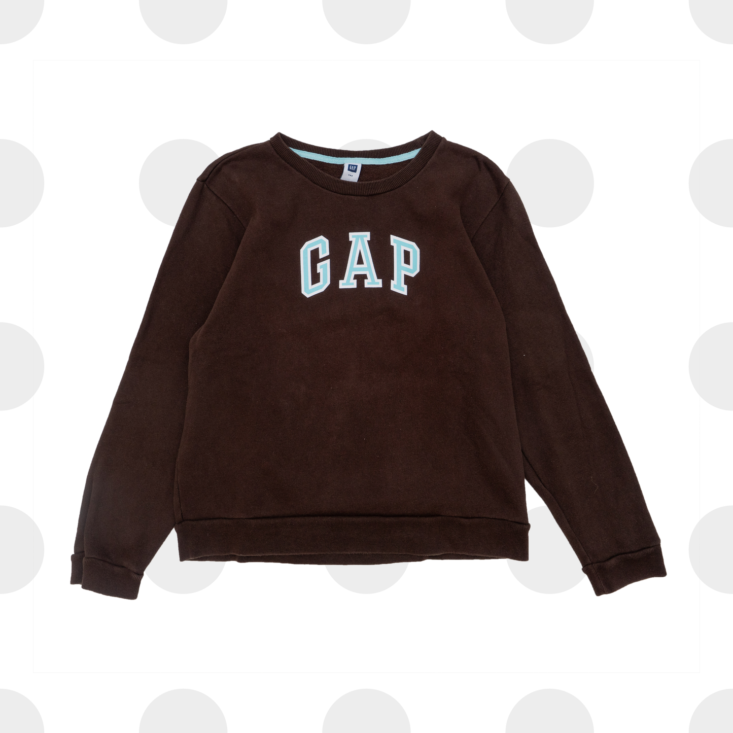 gap sweathirt - brown - s - front