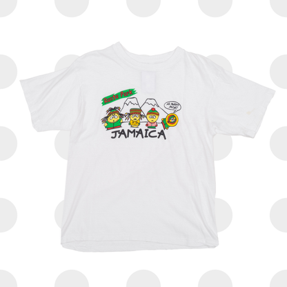south park jamaica - t-shirt - white - xxs - front