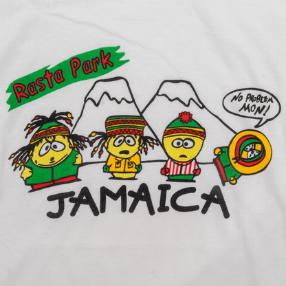south park jamaica - t-shirt - white - xxs - front print