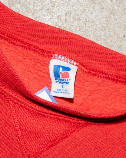 calumet - sweatshirt - red - small