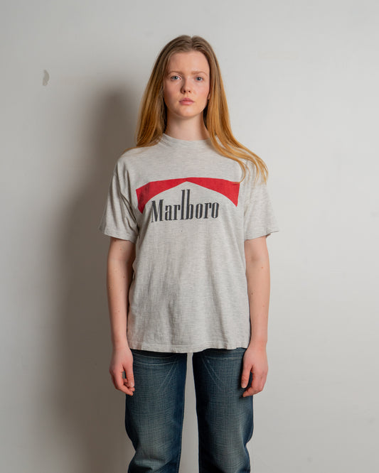 vintage marlboro - gray - t-shirt - medium