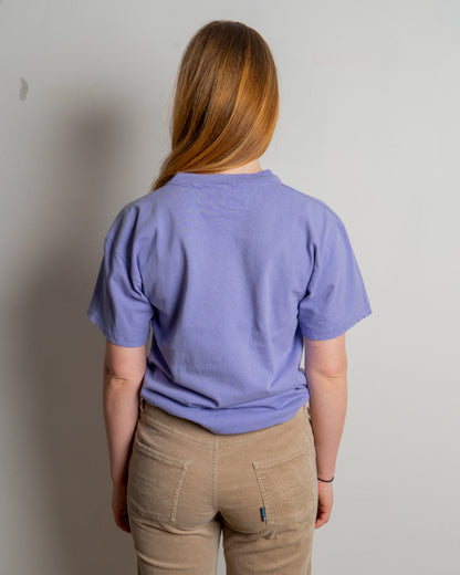 90s vintage boss bootleg - pastel purple - t-shirt - small