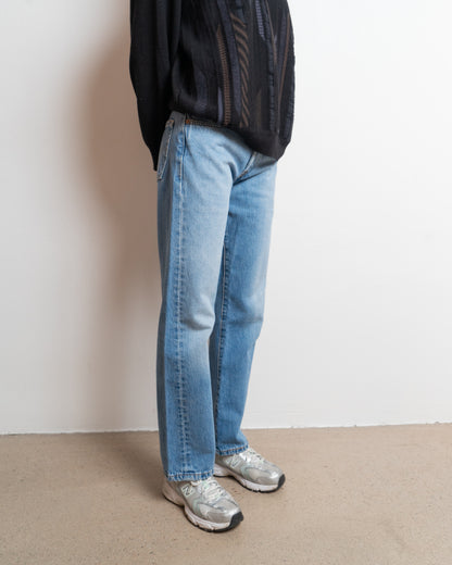 2002 levis 501 - mid blue - jeans - 27x30