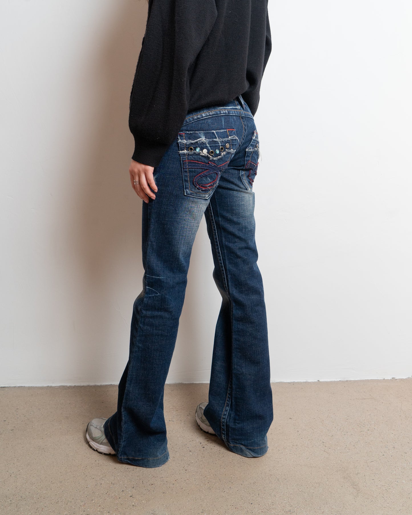 red pepper y2k - indigo blue - jeans - size 26"